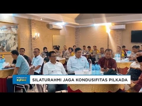 KAPOLRES METRO BEKASI KOTA SILATURAHMI BERSAMA KPU DAN BAWASLU