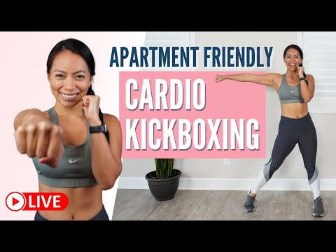 Intense 20 Min | Cardio Kickboxing Workout | Low Impact & Apartment Friendly