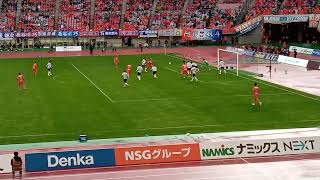 アルビレックス新潟応援チャント（ガノワ）アルビレックス新潟vsFC町田ゼルビア　コーナーのチャンスの場面②(2022.10.23)