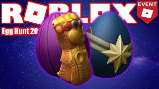Roblox Egg Hunt 2019 How To Get All Eggs In The Hub Th Clip - roblox captain marvel event