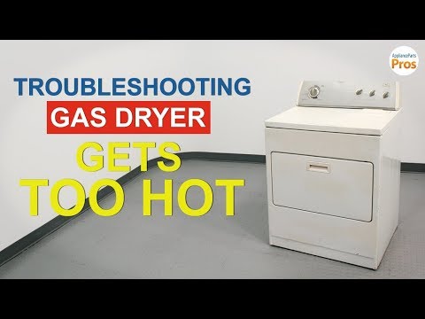 Gas Dryer Overheating - Top 6 Reasons & Fixes - Whirlpool and others
