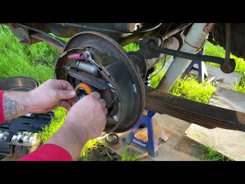 1999 Dodge Durango rear axle bearing and seals replacement
