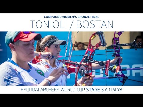 Yesim Bostan v Marcella Tonioli – Compound Women’s Bronze Final | Antalya 2016