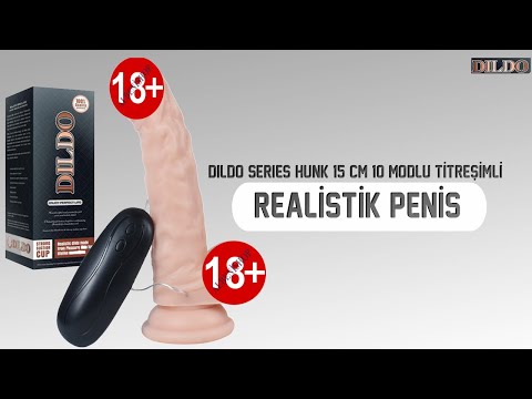 Dildo Series Hunk 15 Cm 10 Modlu Titreşimli Realistik Penis
