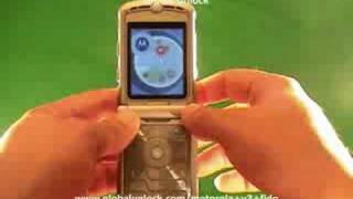 Unlock Motorola v3 on Fido by Code - globalunlock.com