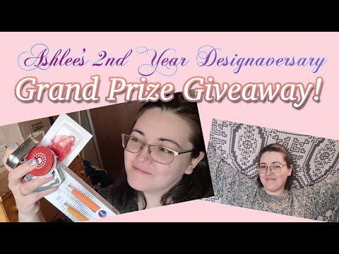 , title : 'Grand Prize Giveaway for 2nd Year Designaversary'