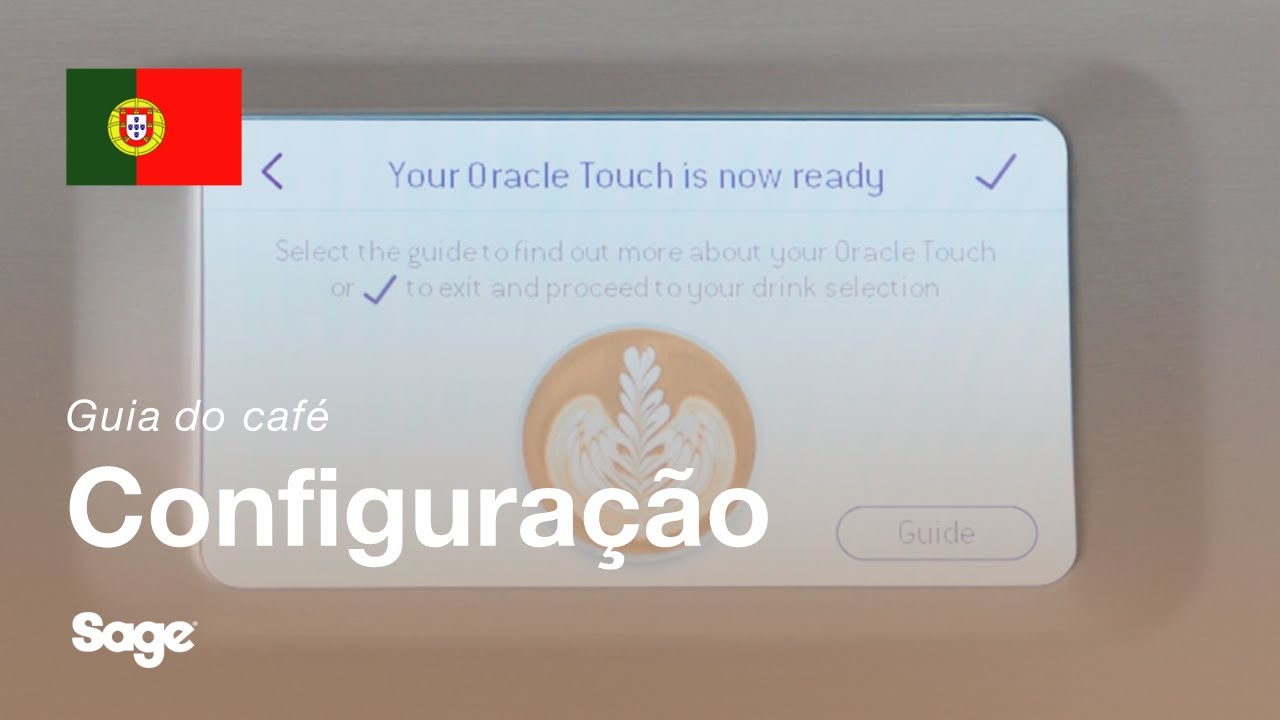 Tutorial de guia de café Breville - Como usar a interface