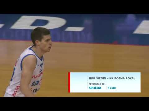RTV HB | Najava: HKK Široki - KK Bosna Royal
