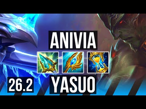 ANIVIA vs YASUO (MID) | EUW Master | 26.2