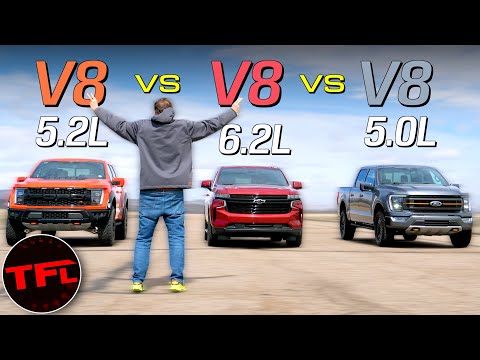 Chevy Takes On Ford! Tahoe RST vs Tremor vs Raptor R Drag Race