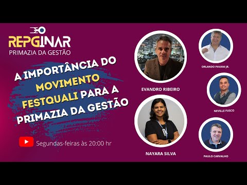 REPGINAR #22 - A importância do Movimento FESTQUALI para a Primazia da Gestão