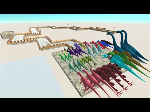 All Unit Challenge Run TRAPS - Animal Revolt Battle Simulator