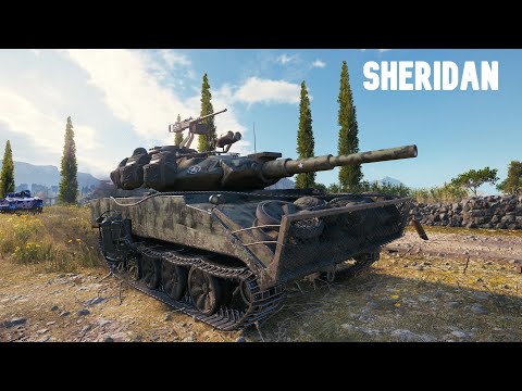 World of Tanks XM551 Sheridan - T49’s Successor – Fast and Fierce.