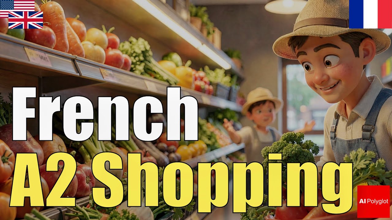 French A2 Shopping | Natural Listening | Must-Know