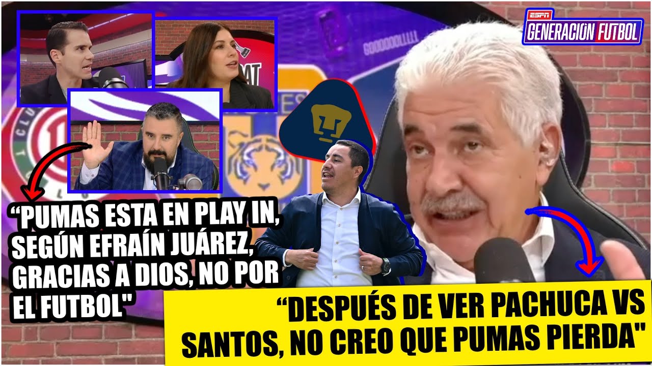 Tuca Ferretti SALIÓ en DEFENSA tanto PUMAS que están en PLAY IN como de CARRASQUILLA | Generación F