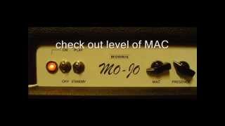 Video thumbnail for MORRIS MO-JO through Greenbacks with humbuckers by MorrisAmplification