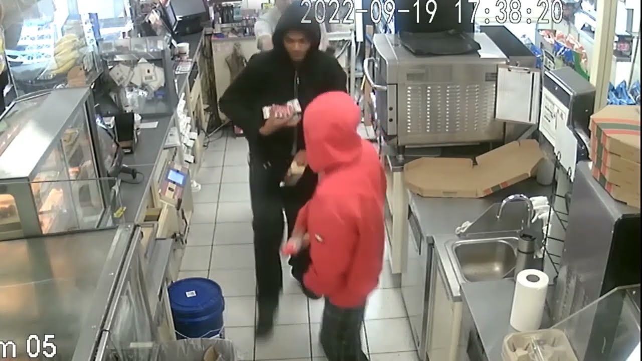 Help identify two suspects wanted for store robbery in Fresno
