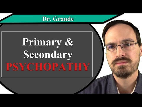 What is the Difference Between Primary and Secondary Psychopathy?