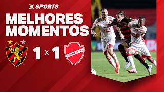 SPORT 1 X 1 VILA NOVA - MELHORES MOMENTOS BRASILEIRÃO SÉRIE B