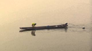 preview picture of video 'Fishing on the Mekong, Nong Khai province, Thailand'
