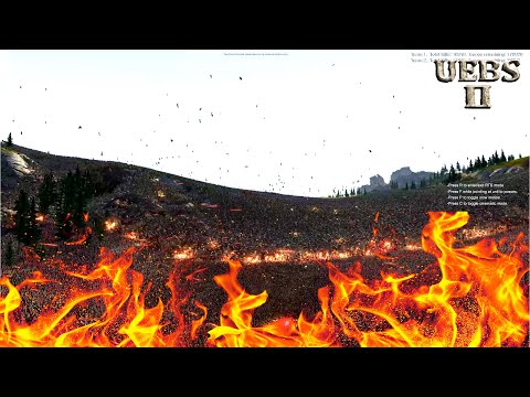 200,000 SUPER SPARTANS vs 50,000 GIANT TROLLS | Ultimate Epic Battle Simulator 2 | UEBS2