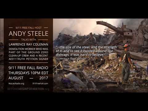 August 10, 2017: A Ground Zero Worker Speaks Out
