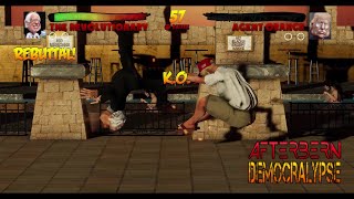 Donald Feels the Bern at Merda Lago - Full Fight from Afterbern Democralypse!