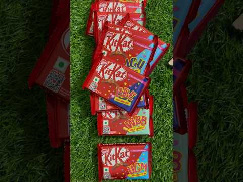 Kitkat chocolate 🍫 Family pack unboxing ❤️‍🔥