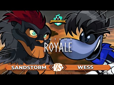 Sandstorm VS. Wess, Round Robin | Brawlhalla AUTUMN ROYALE