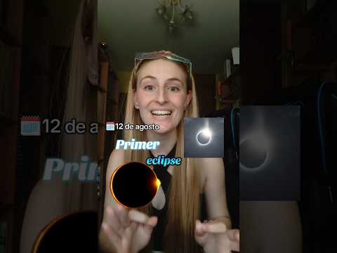 Recordatorio de Física✨🌒 para que VEAS CORRECTAMENTE el eclipse solar del 12 de agosto🩷 #eclipse