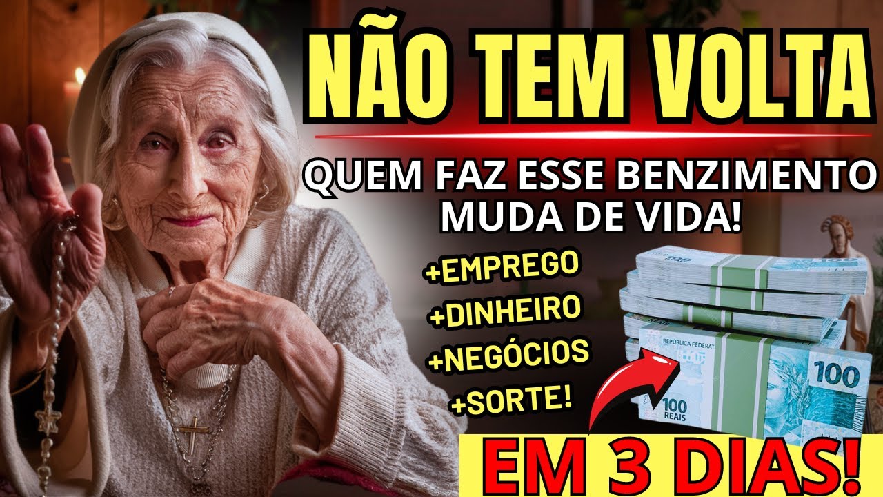 QUER MUDAR DE VIDA? Após esse benzimento não tem volta! Entregua a DEUS E SÃO CIPRIANO 🙏🏼