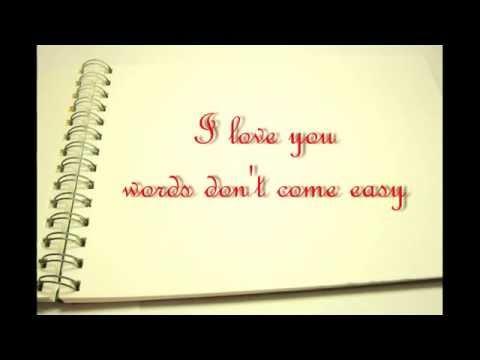 F.R. David ★ Words Don't Come Easy + POLSKI TEKST  w opisie