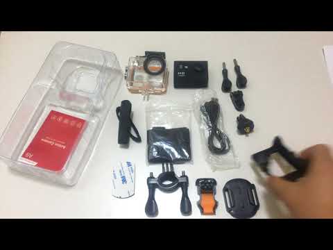 A9 HD 1080P ACTION CAMERA at GEARBEST.com  REVIEW + Raw Footage + Underwater Test