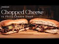 Which is best?? PHILLY CHEESE STEAK vs CHOPPED CHEESE | Barbechoo