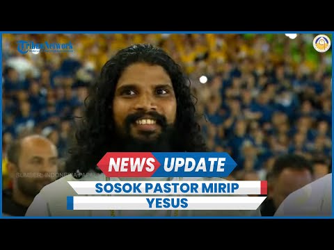 Sosok Pastor India Mirip Yesus Ikut Misa Paus Fransiskus di GBK