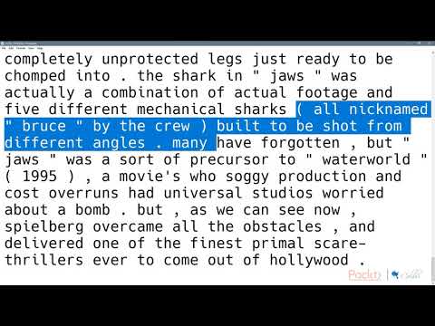 Hands on NLP with NLTK and Scikit learn Deep Dive into Raw Tokens|packtpub com