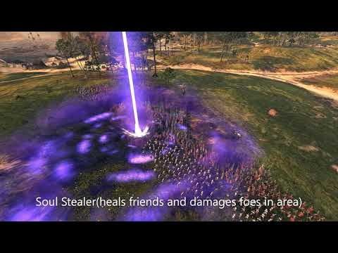 Lore of Nagash and other visuals showcase(Nagash mod)