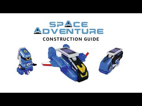 Игровой набор-конструктор BlueRocket Космические приключения 3 в 1 с солнечной панелью STEM (XT1803088)