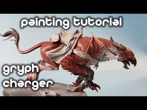 How to Paint a Gryph Charger for Stormcast Eternals