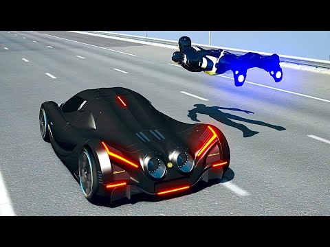 Black Iron Man vs Deve Sixteen Total Black at 20 KM DRAG RACE