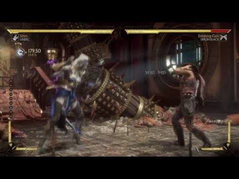 Combos with my Custom Variations  (Sindel,Kitana,Cassie and Frost)