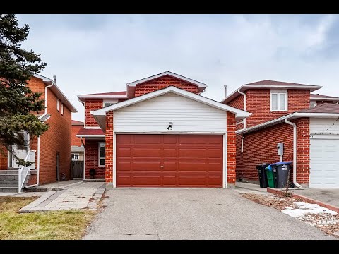 43 Alabaster Drive, Brampton Home for Sale - Real Estate Properties for Sale