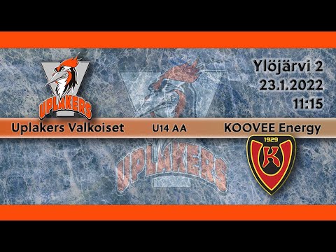 23.1.2022 Uplakers Valkoiset - KOOVEE Energy (U14 AA)