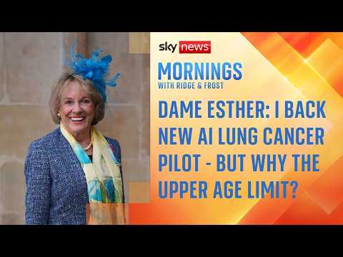Dame Esther Rantzen: Why I'm hopeful for new lung cancer technology