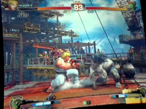 SSF4 AE @ E-spot: Lushy (Ken) vs Bunsen (Blanka)
