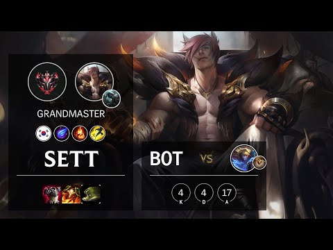 Sett Bot vs Ezreal - KR Grandmaster Patch 10.14