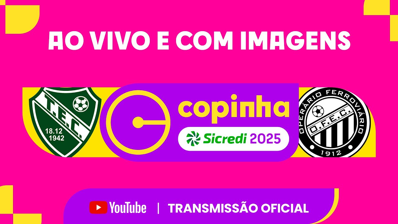 AO VIVO E COM IMAGENS: TANABI X OPERÁRIO  (PR) | RODADA 1 | COPINHA SICREDI 2025