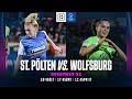 St. Pölten vs. Wolfsburg | UEFA Women's Champions League 2022-23 Matchday 6 Full Match