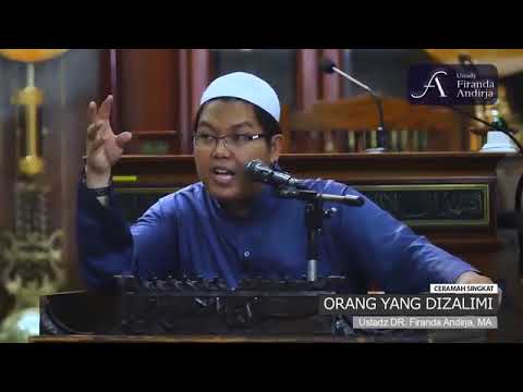 Ceramah Singkat - Kezaliman Yang Disepelekan - Ustadz DR. Firanda Andirja, MA.mp4