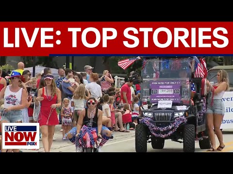 LIVE: 4th of July celebrations, 4PM ET Pres. Trump signs "Big Beautiful Bill into law